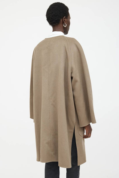 TOT Wool Doublé Cape Coat