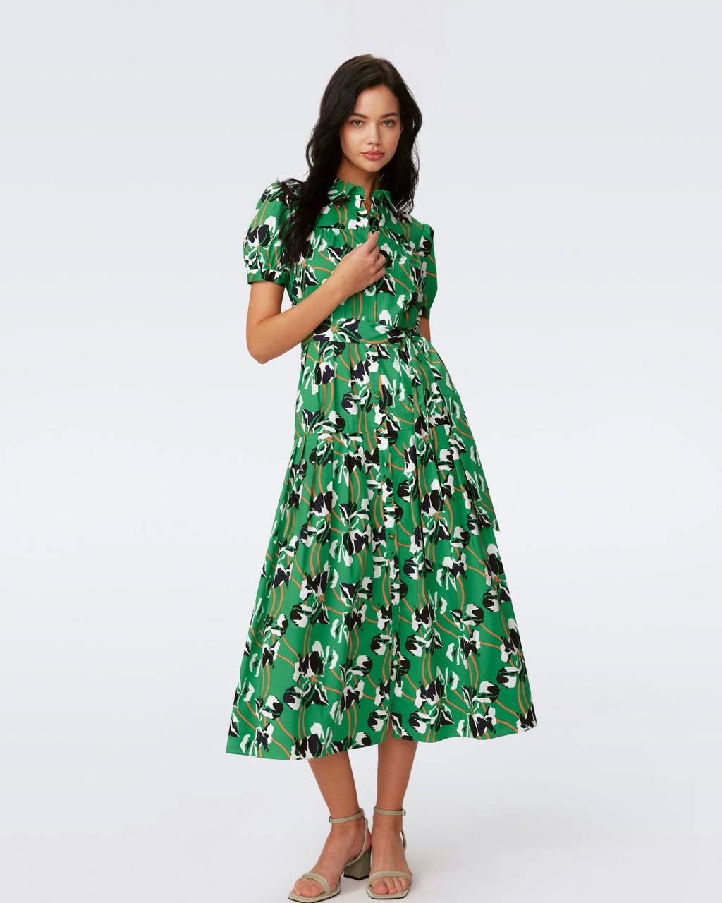 DVF Jonah Midi Shirtdress