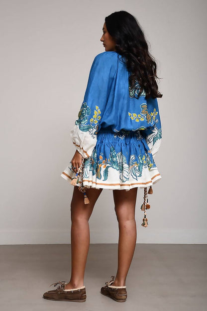 ALM Luda Ramie Mini Dress