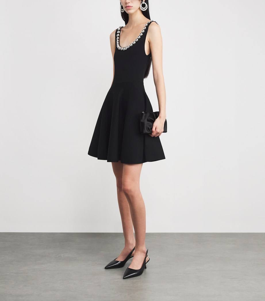 SD Neyla Embellished Knit Dress in Viscose Blend