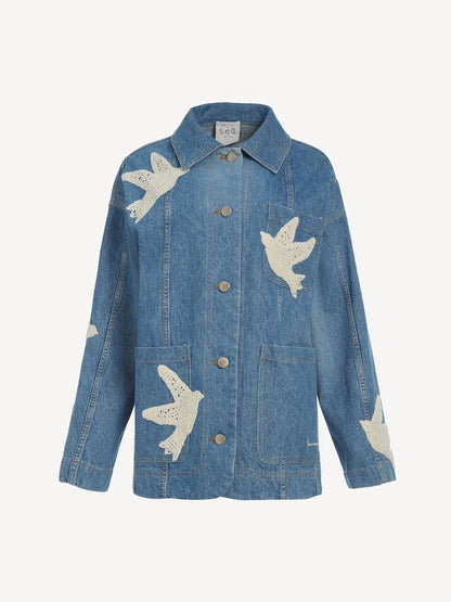 SE Blue Payton Denim Jacket