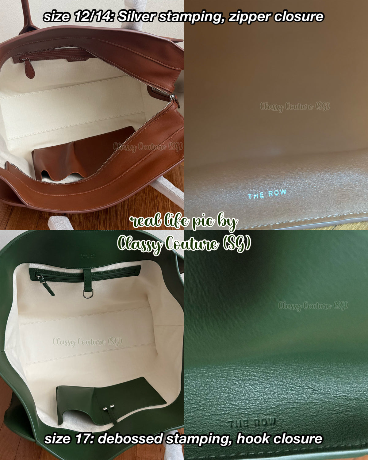 4 Colors! TR Marlo 12/14/17 Bag in Polished Saddle Calfskin Leather