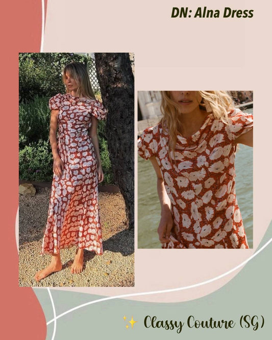 DN Alna Silk Maxi Dress