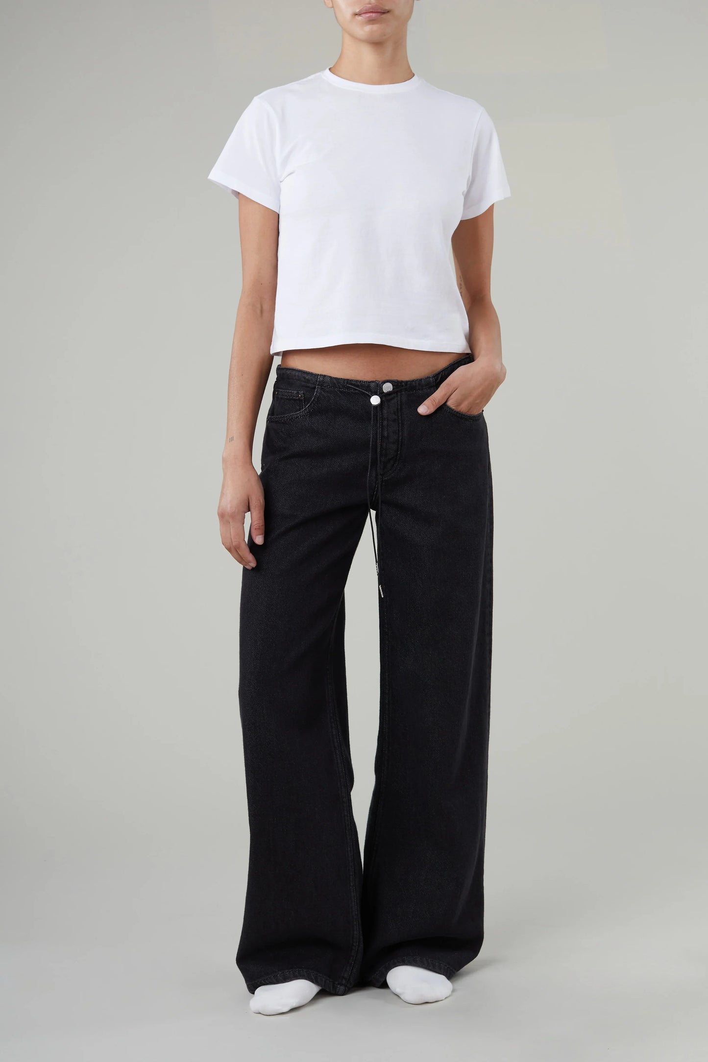 SH Cool Low-Rise Denim Cotton Jeans