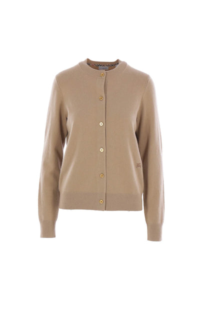 BBR EKD Logo Embroidered Buttoned Cashmere-Blend Cardigan