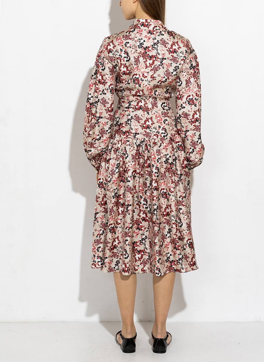 MM Renier Silk Midi Dress