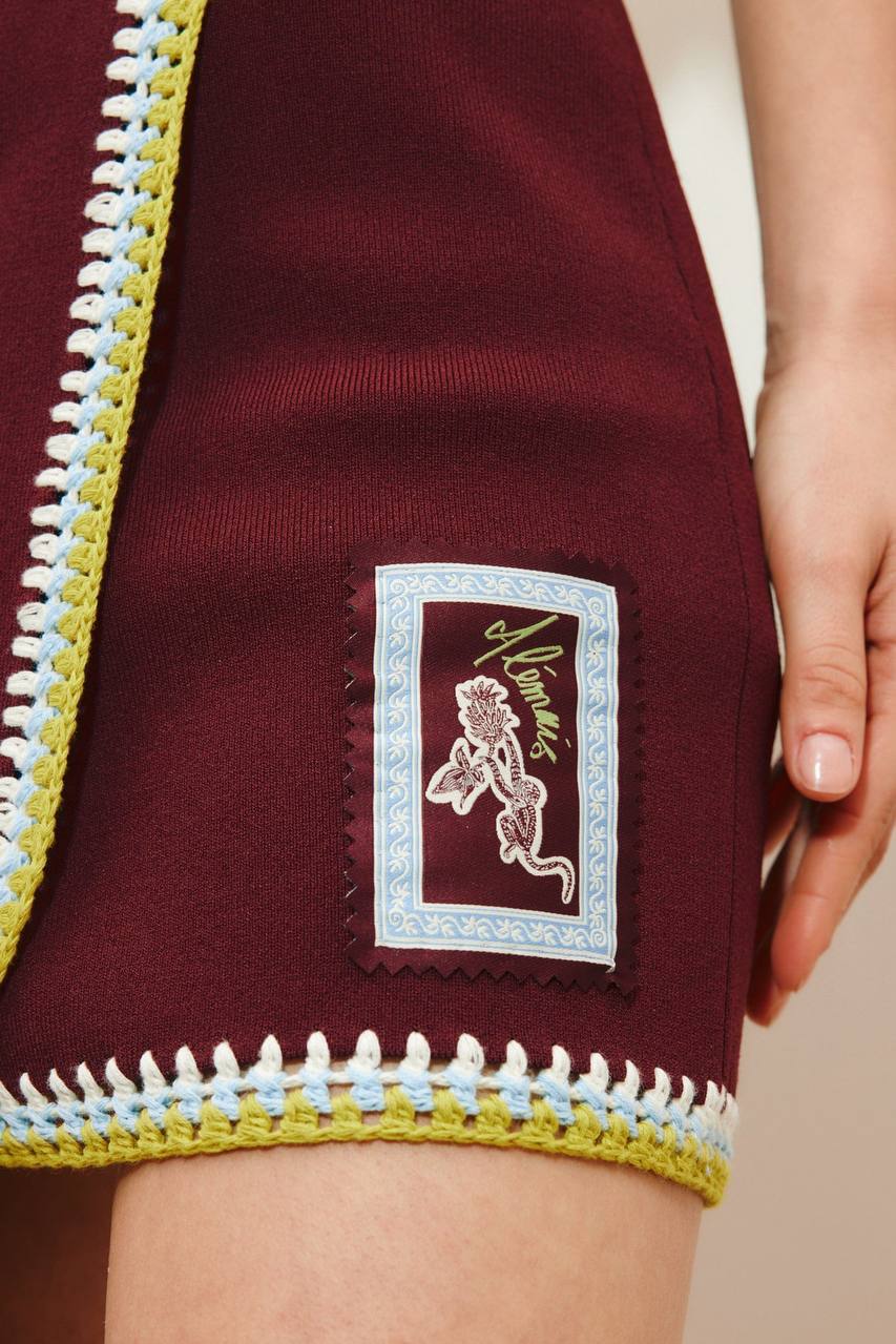 ALM Jasper Knit Polo | Skirt