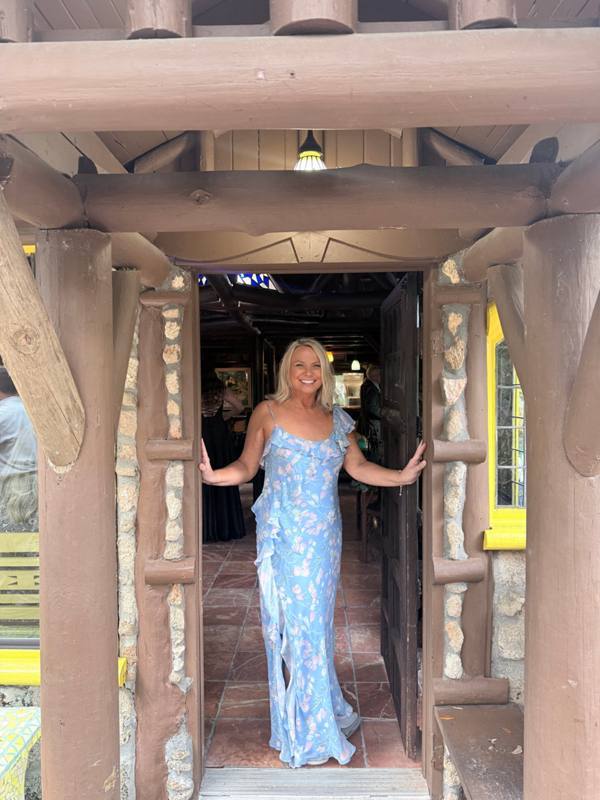 RX Ester Chiffon Maxi Dress