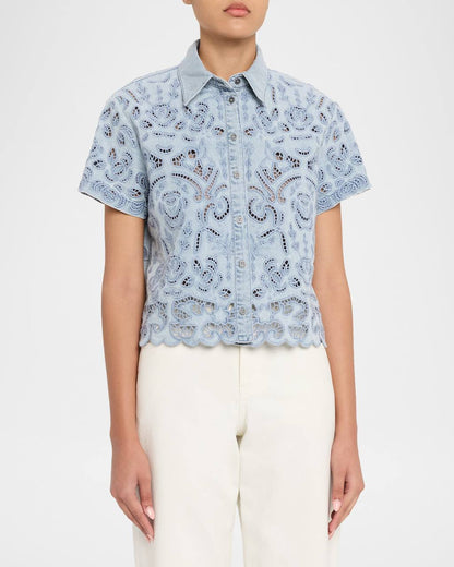 AO Lane Denim Shirt & Kenley Shorts
