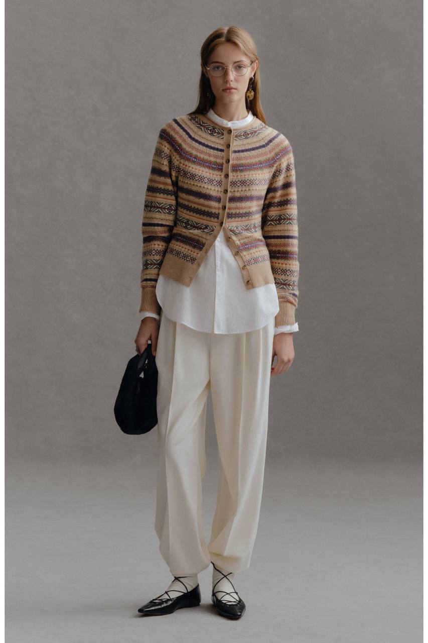 RL Fair Isle Wool Blend Cardigan