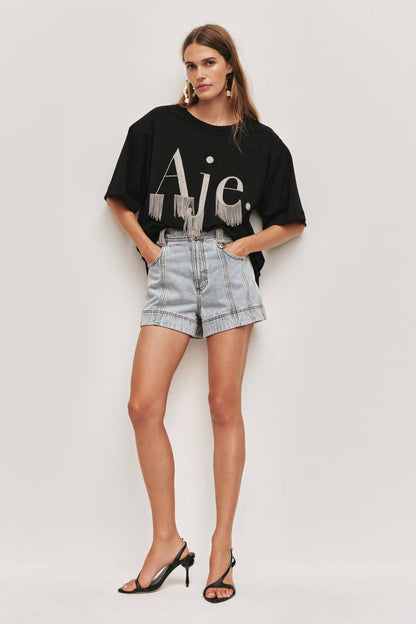 AJ Blaise Denim Shorts