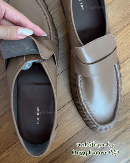TR Soft Calfskin Leather Loafers