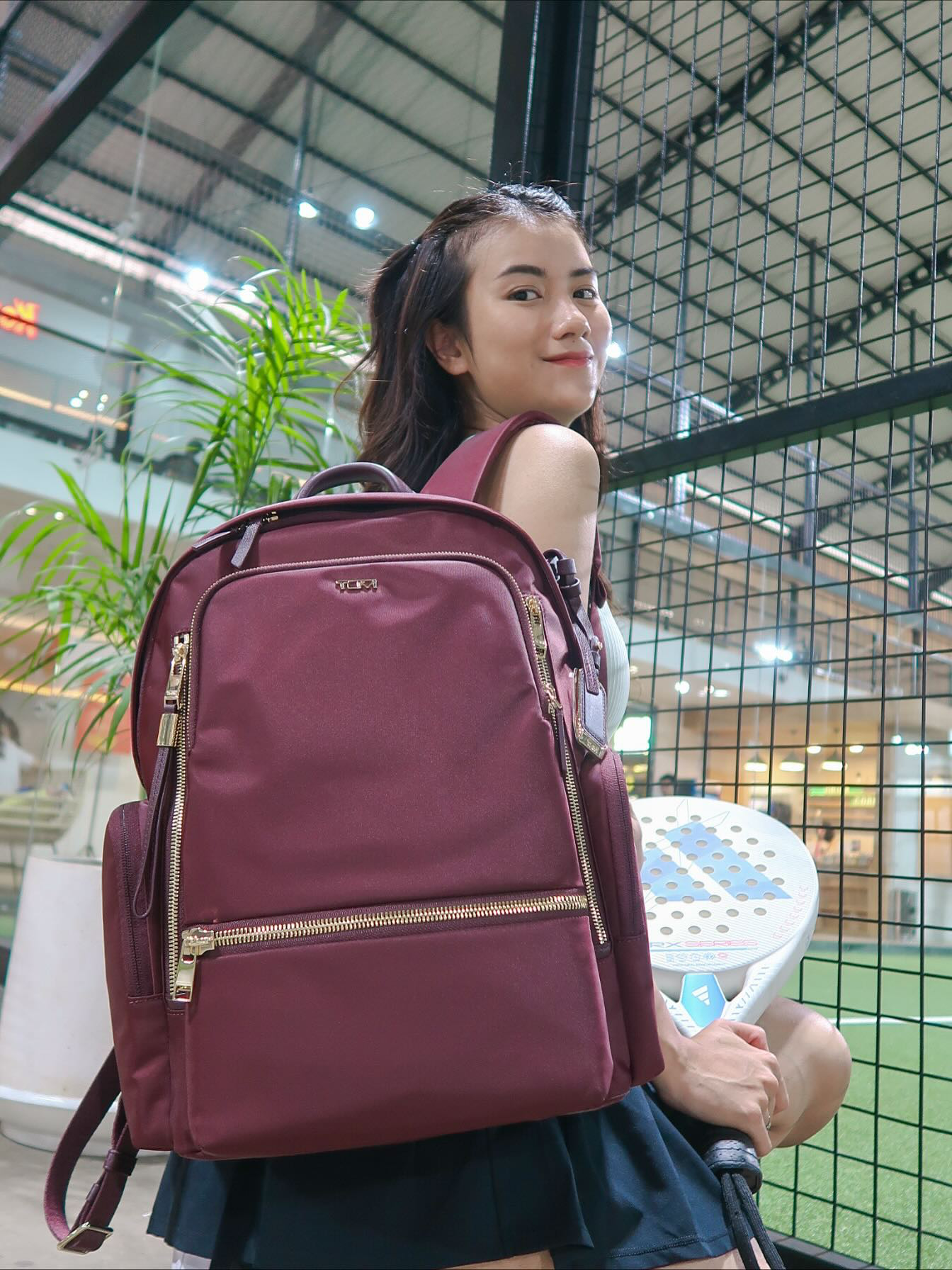 6 Colors! TM Voyageur Celina Nylon Backpack Bag