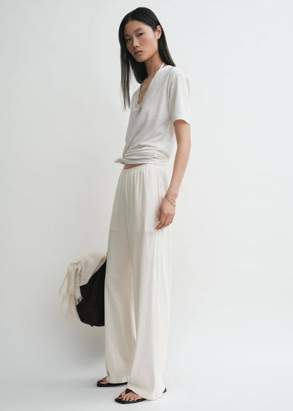 TOT Cotton Shirt | Pant | Wrap Midi Skirt | Set