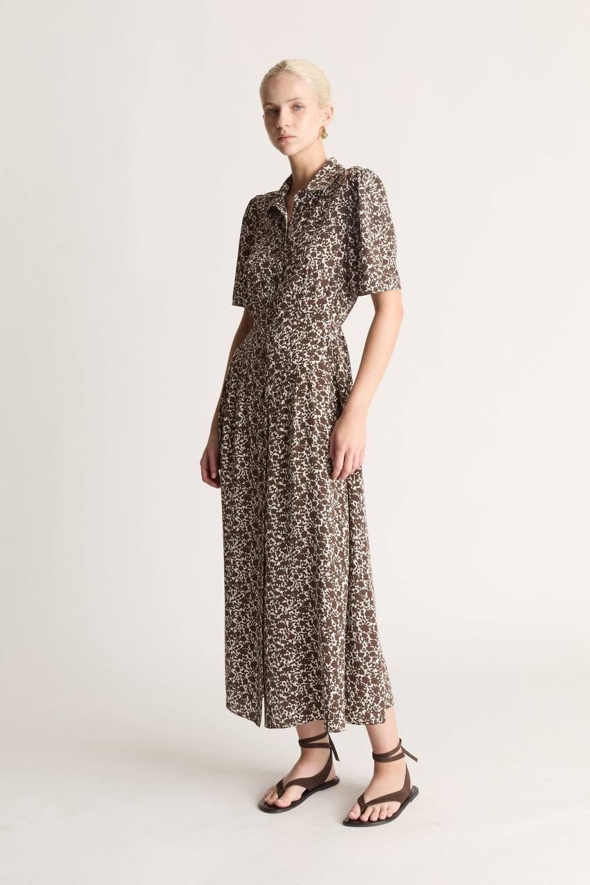 LM Maple Silk Midi Dress