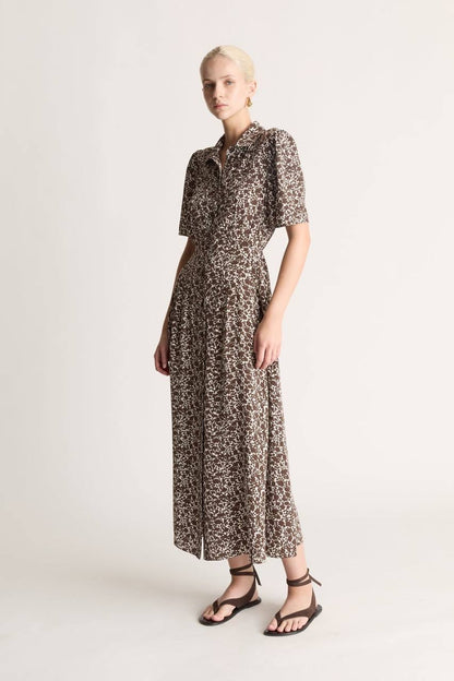 LM Maple Silk Midi Dress