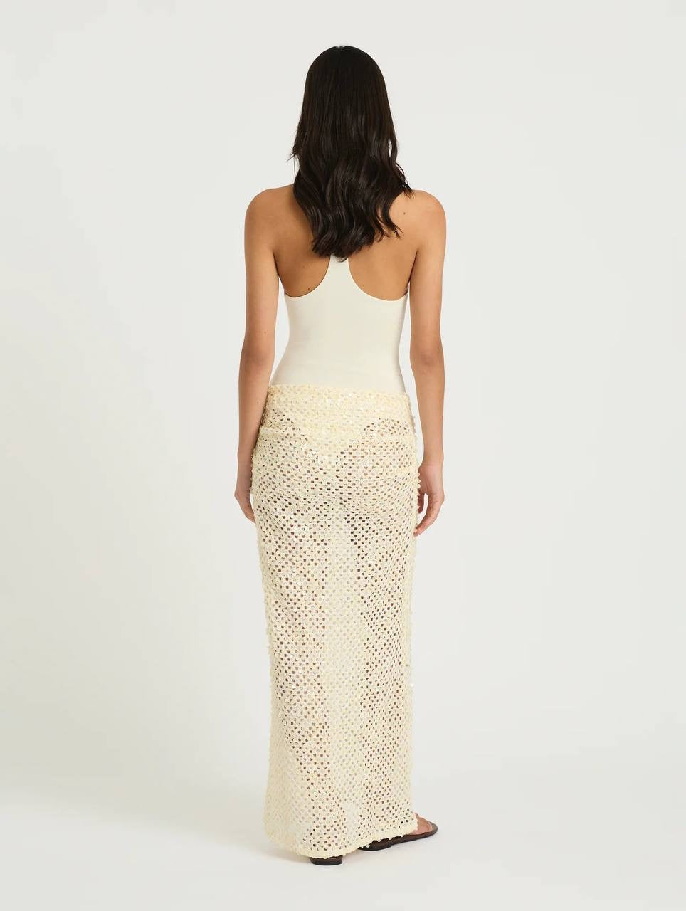 BN Ariel Maxi Dress (Bodysuit one piece with Maxi coverup skirt)