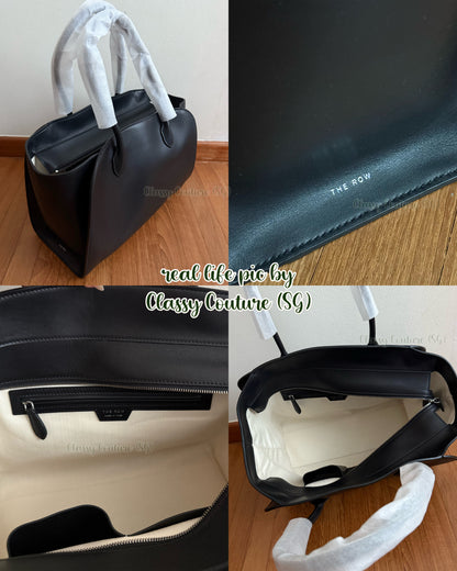 4 Colors! TR Marlo 12/14/17 Bag in Polished Saddle Calfskin Leather