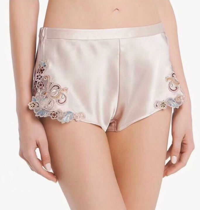 LP Silk Frastaglio Lace-trim Camisole Top | Sleep Shorts | Lounge Set