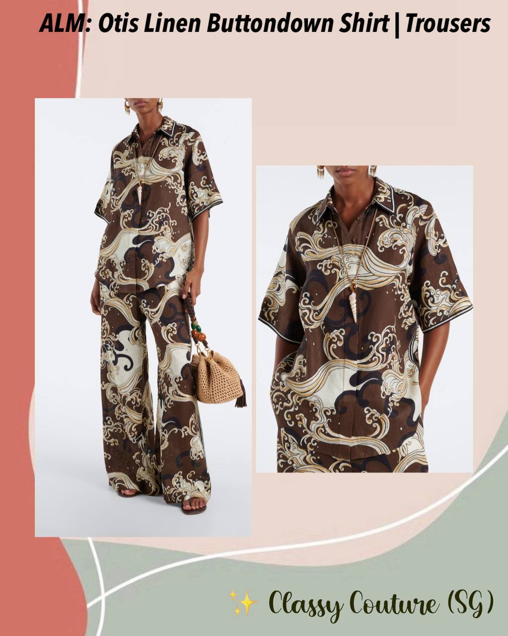ALM Otis Linen Buttondown Shirt | Trousers