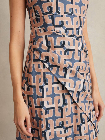 RS Piper Linen Pleat Mini Dress