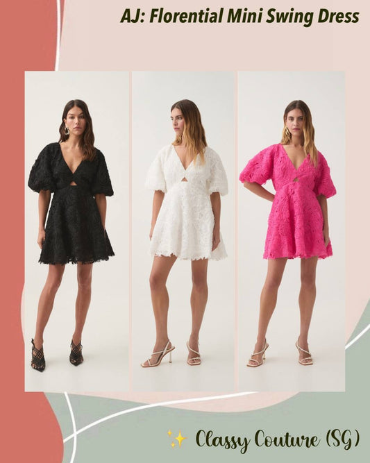 AJ Florential Swing Mini Dress