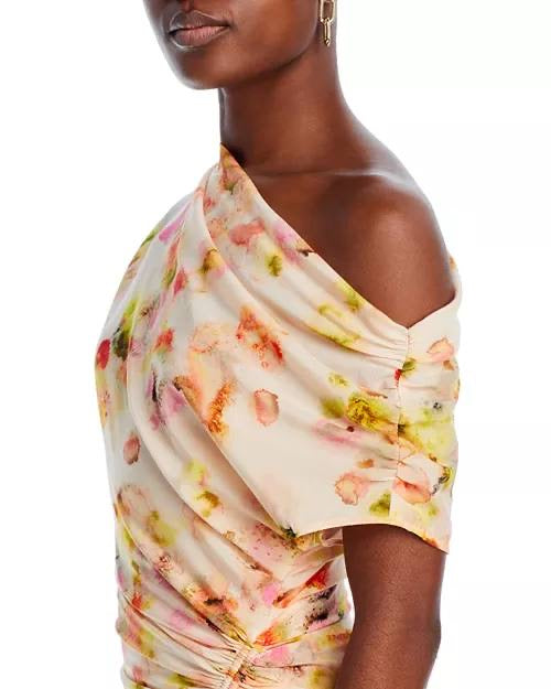 ALC Poppy Silk Maxi Dress