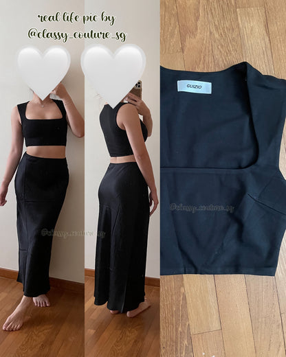 GZ Celestial Stretch Crop Top