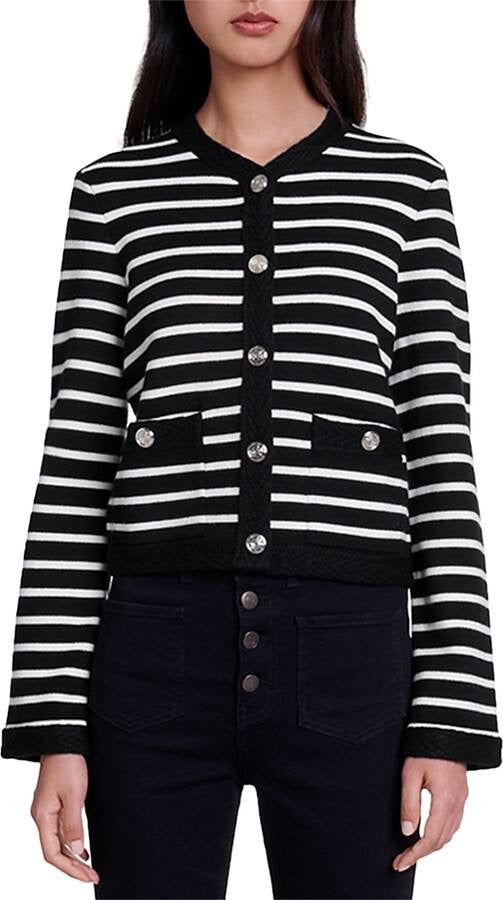 MJ Maracasse Striped Cardigan