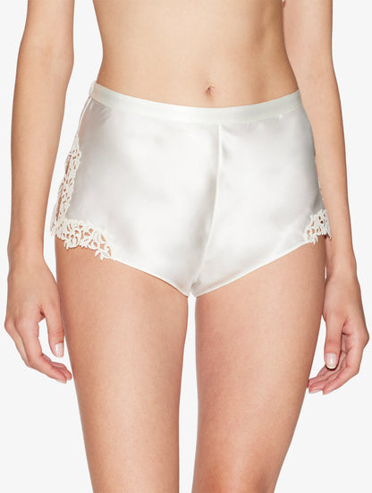 LP Silk Camisole | Sleep Shorts with macrame frastaglio | Lounge Set