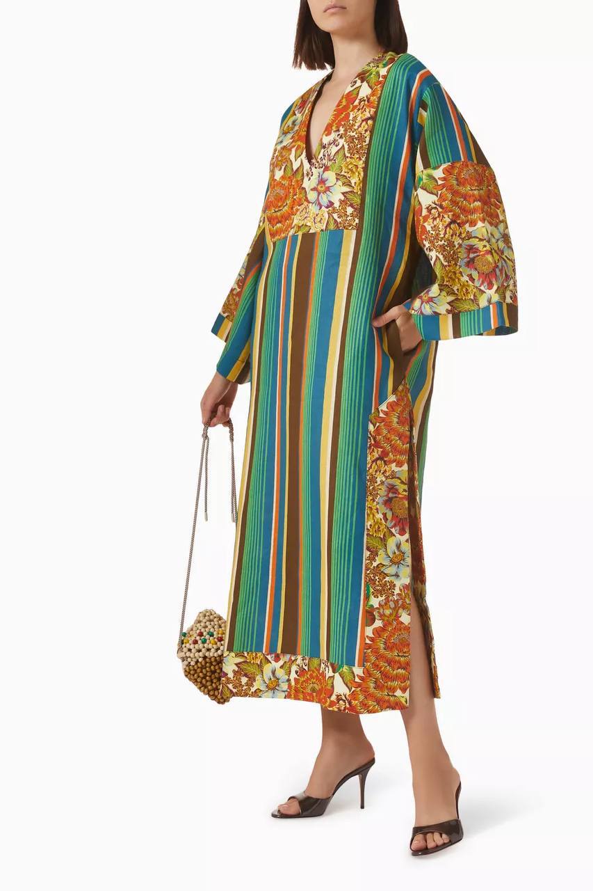 ALM Charlie Midi Dress in Linen