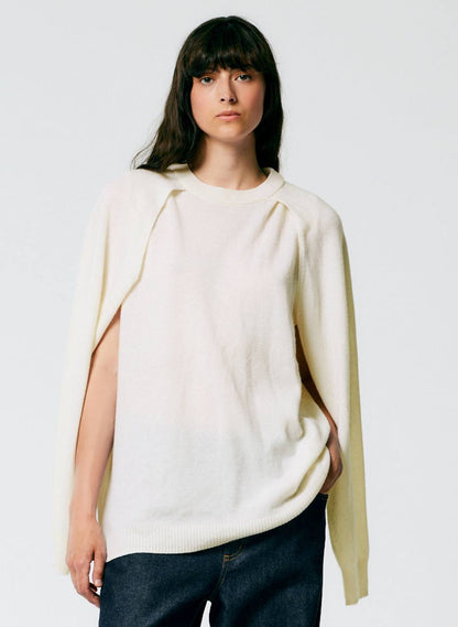 TB Featherweight Cashmere Easy Cocoon Tunic