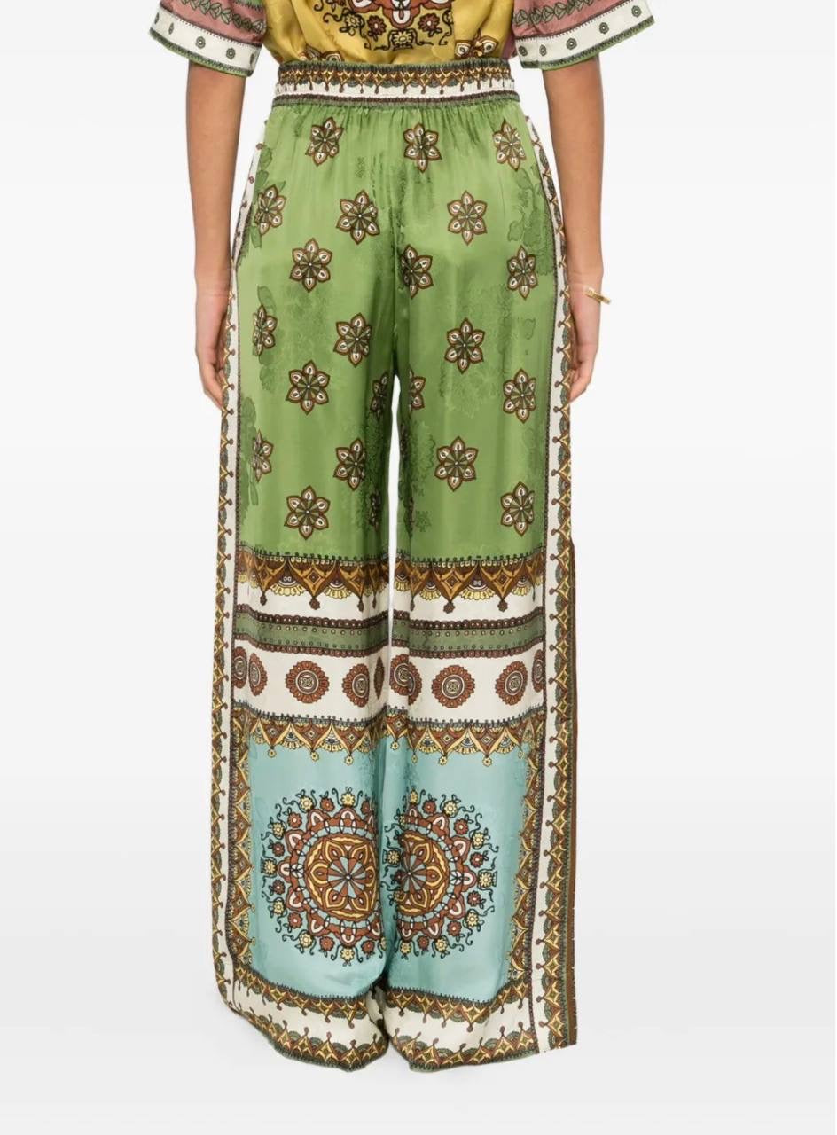 ALM Contina Printed Shirt | Pants | Jacquard Viscose Set