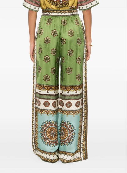 ALM Contina Printed Shirt | Pants | Jacquard Viscose Set