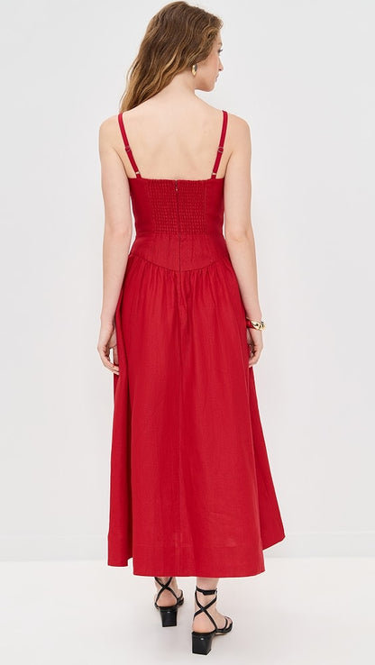 RESTOCK! Ref Katarin Linen Midi Dress