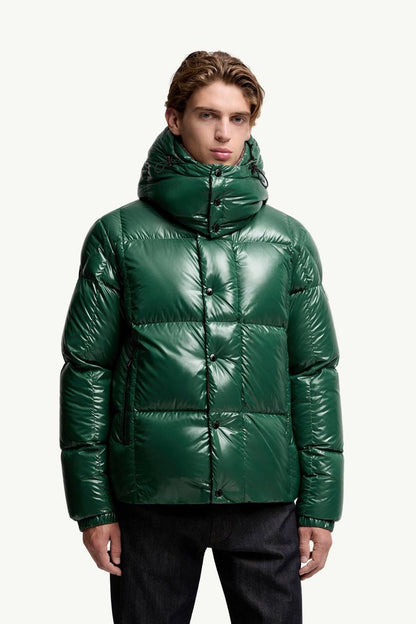 MC Men’s Parana Hooded Short Down Contrast Collar Jacket
