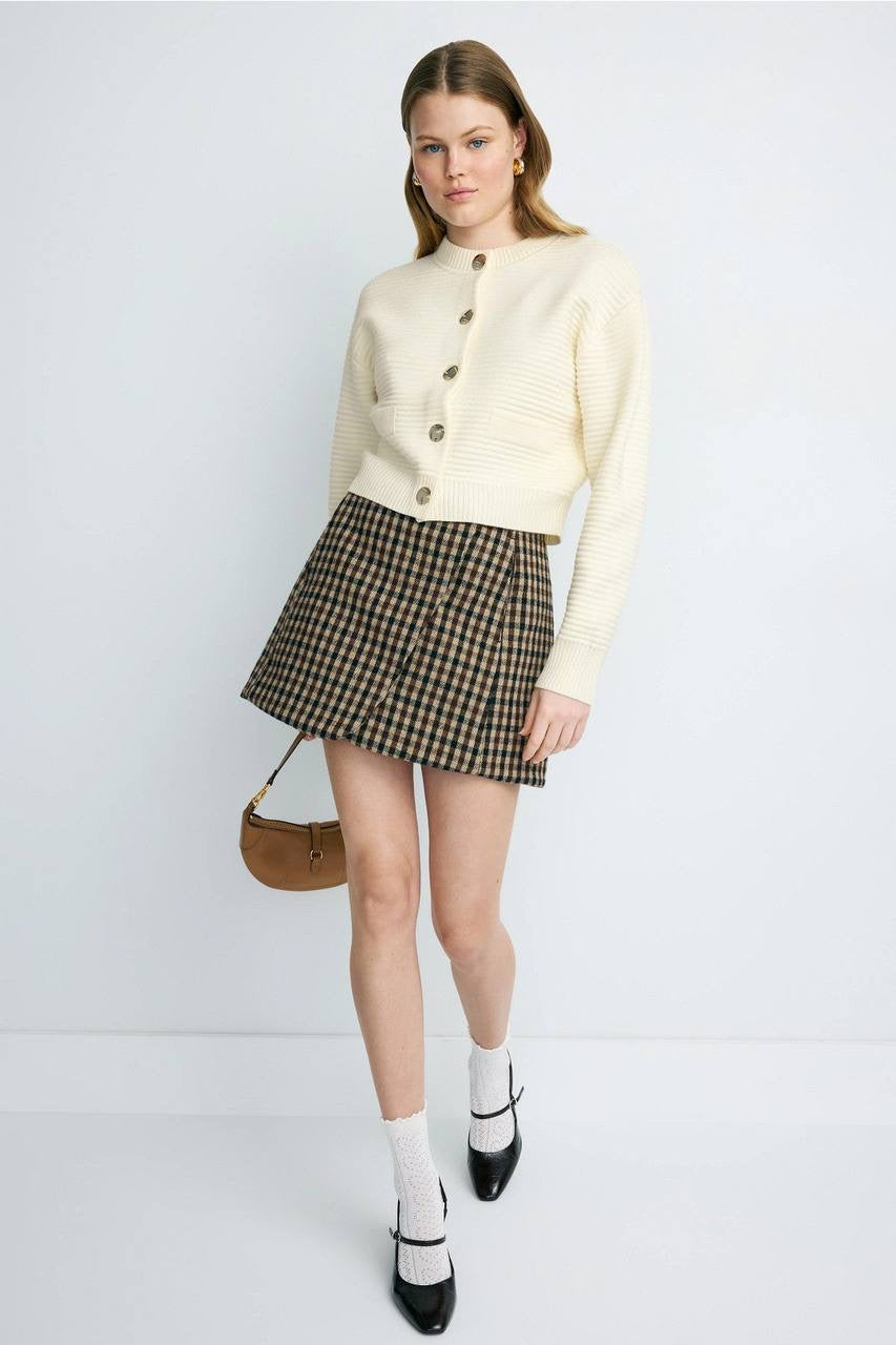 SD Ines Knit Wool-viscose blend Cardigan