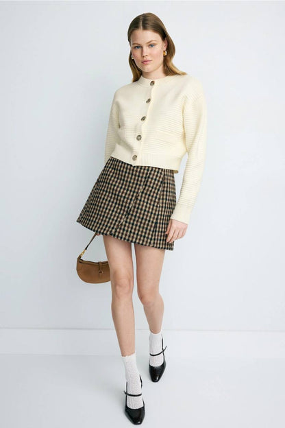 SD Ines Knit Wool-viscose blend Cardigan