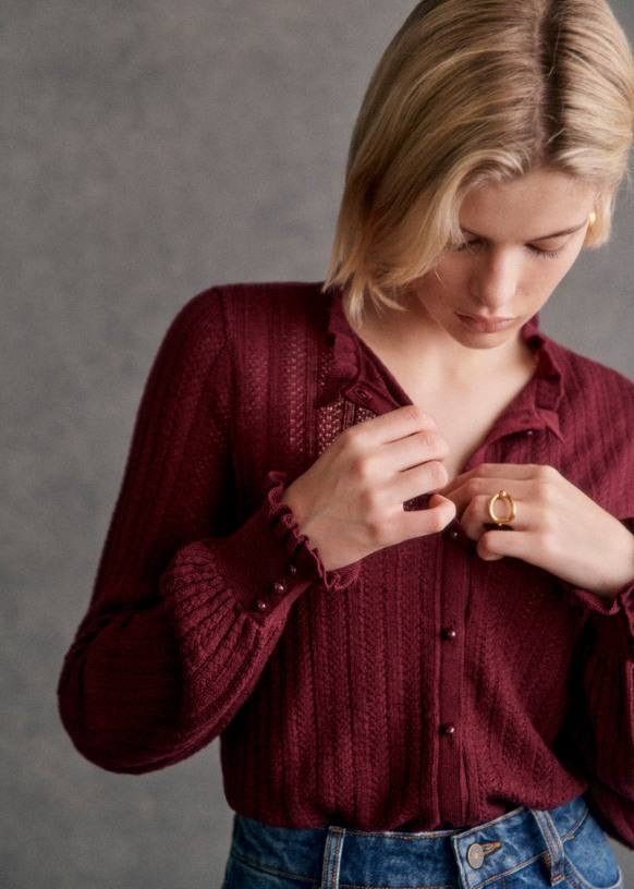 SZ Louis Merino Wool Cardigan