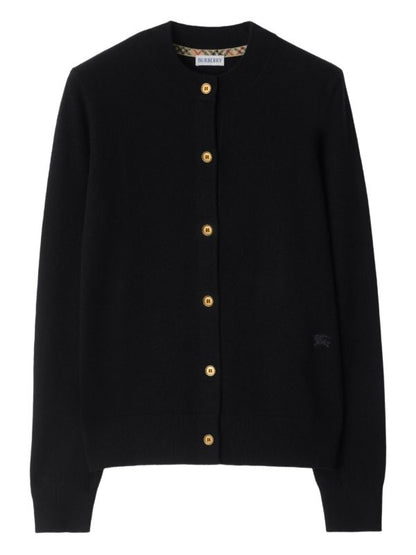 BBR EKD Logo Embroidered Buttoned Cashmere-Blend Cardigan