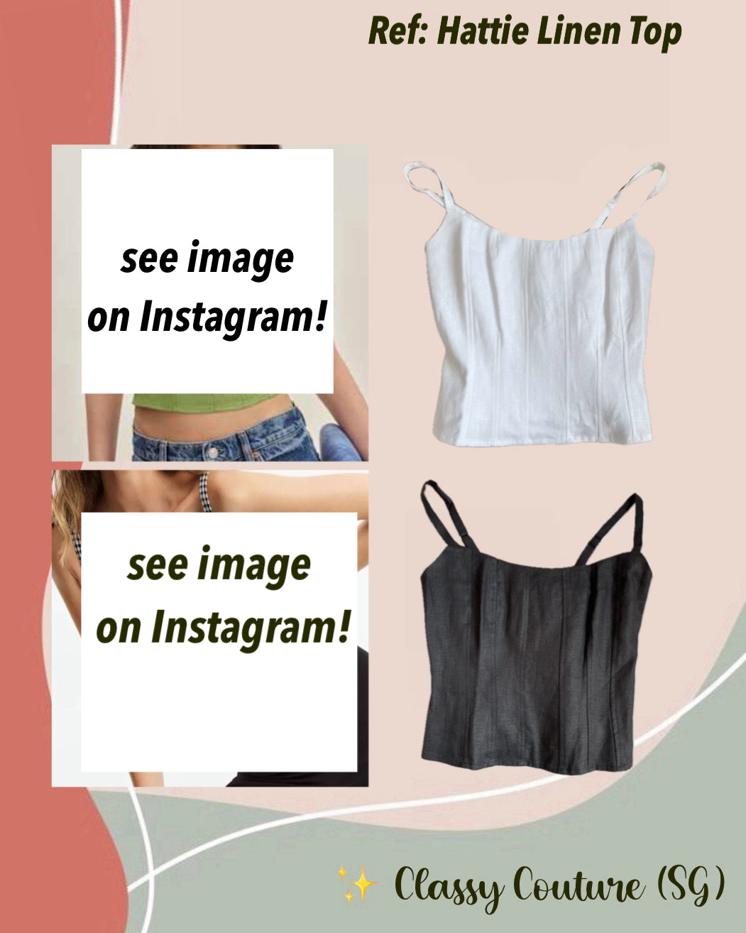 Ref Hattie Linen Top