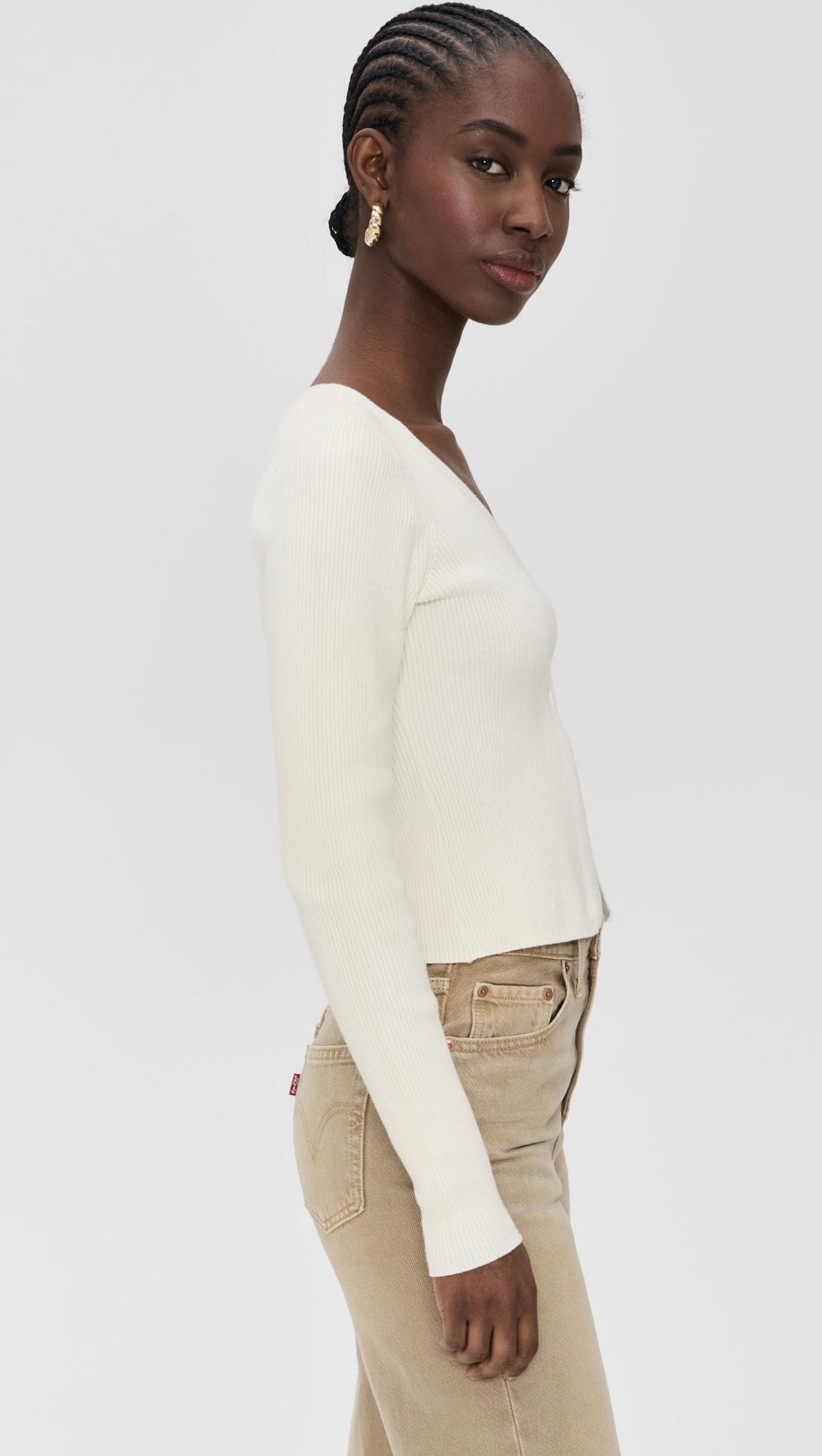 Ref Kaitlyn Cotton Knit Cardigan