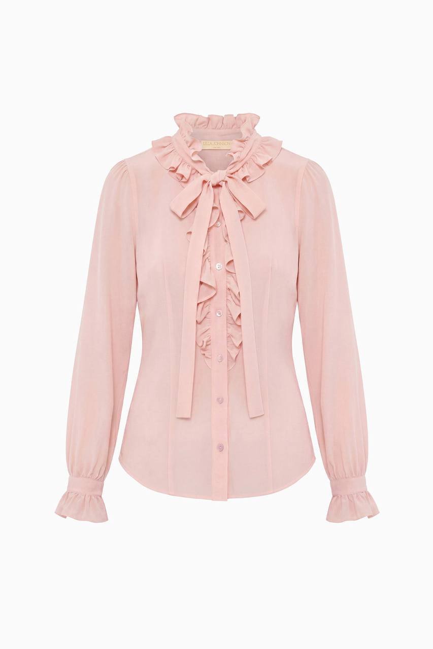 UJ Catroux Long Sleeve Silk Blouse - Image 6