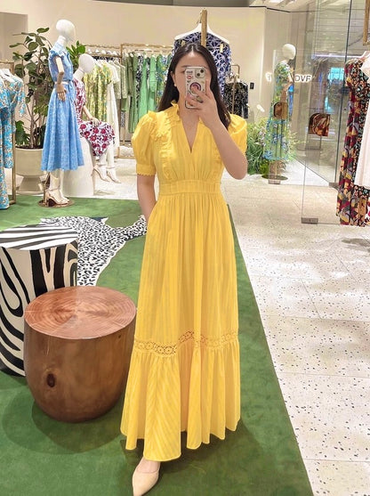 DVF Gino Cotton Midi Dress
