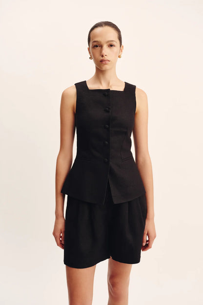 PSE Rio Linen Vest | Trousers | Emma Pencil Midi Skirt | Set