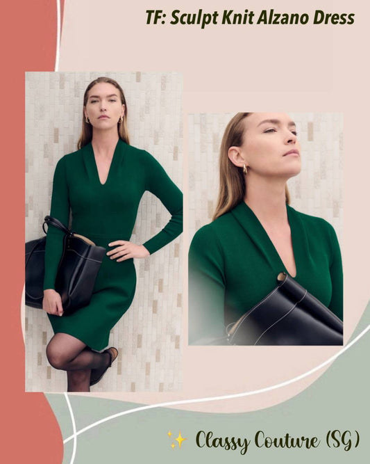 TF Sculpt Knit Alzano Mini Dress