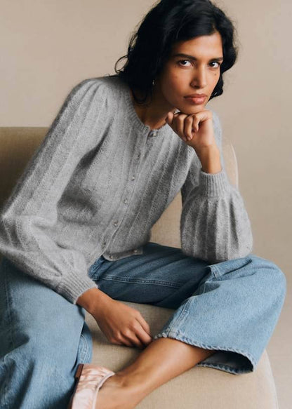 SZ Amance Mohair-Wool blend Cardigan