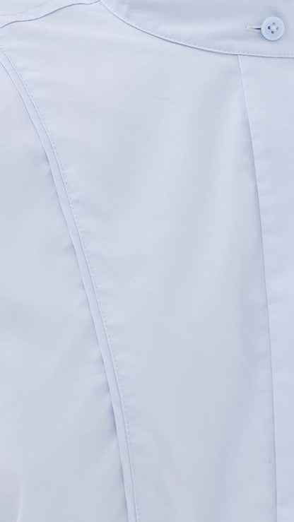 3 Colors! SK Effie Bubble Cotton-blend Mini Dress Shirtdress