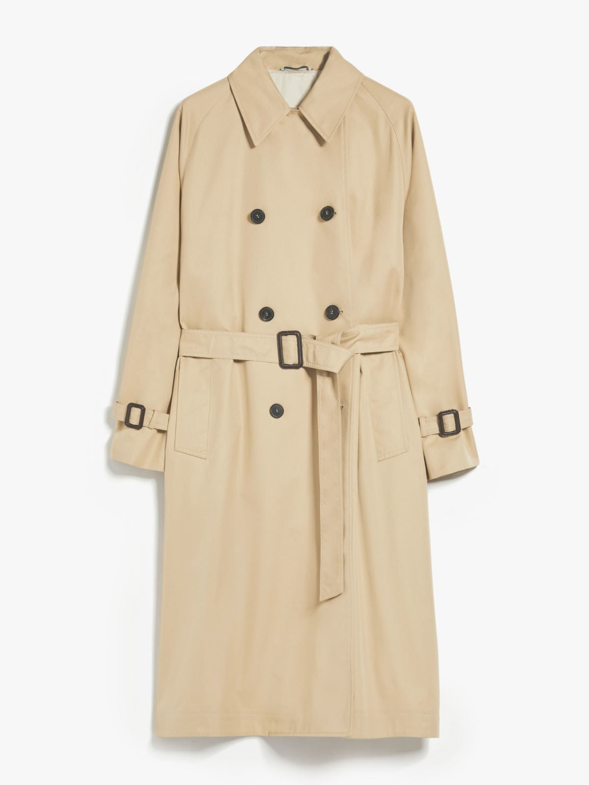 MM Canasta Water-Repellent Cotton Blend Trench Coat