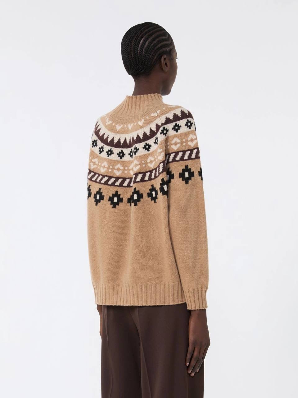 MM Hardy Wool Yoke-patterned Jumper